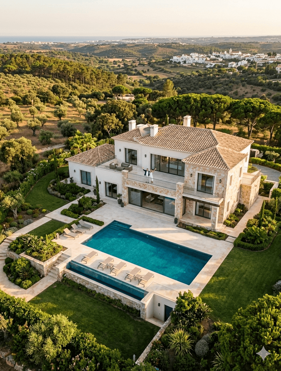 Moradia moderna em Portugal — crédito habitação